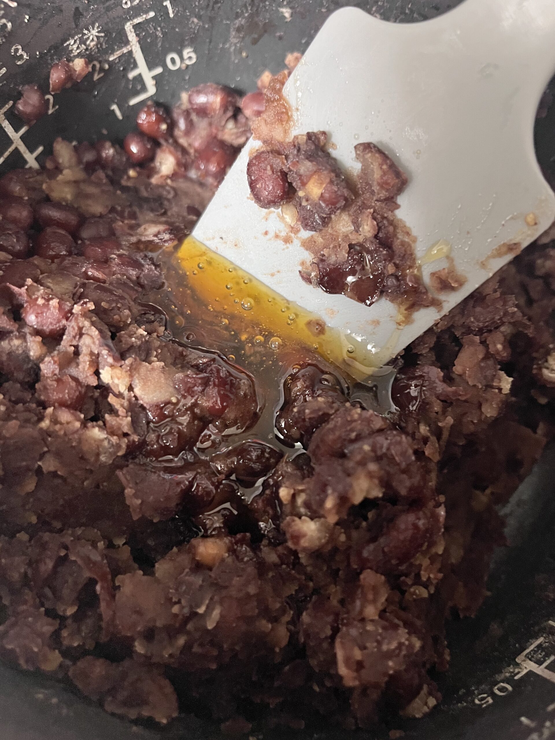 混ぜ合わせた状態